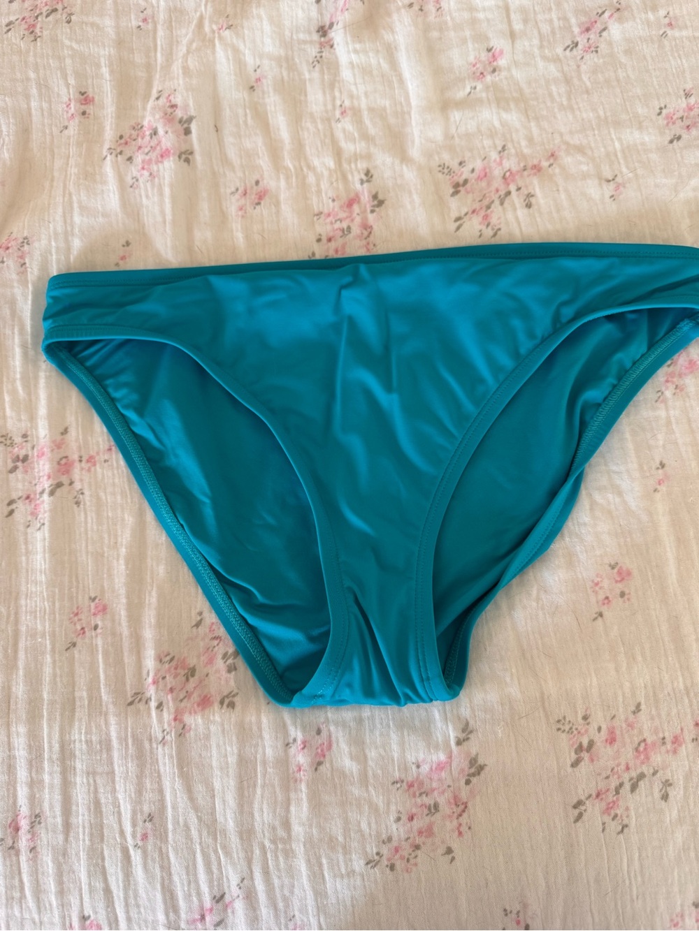 La Blanca Teal Bikini Bottom - Smooth Classic Cut